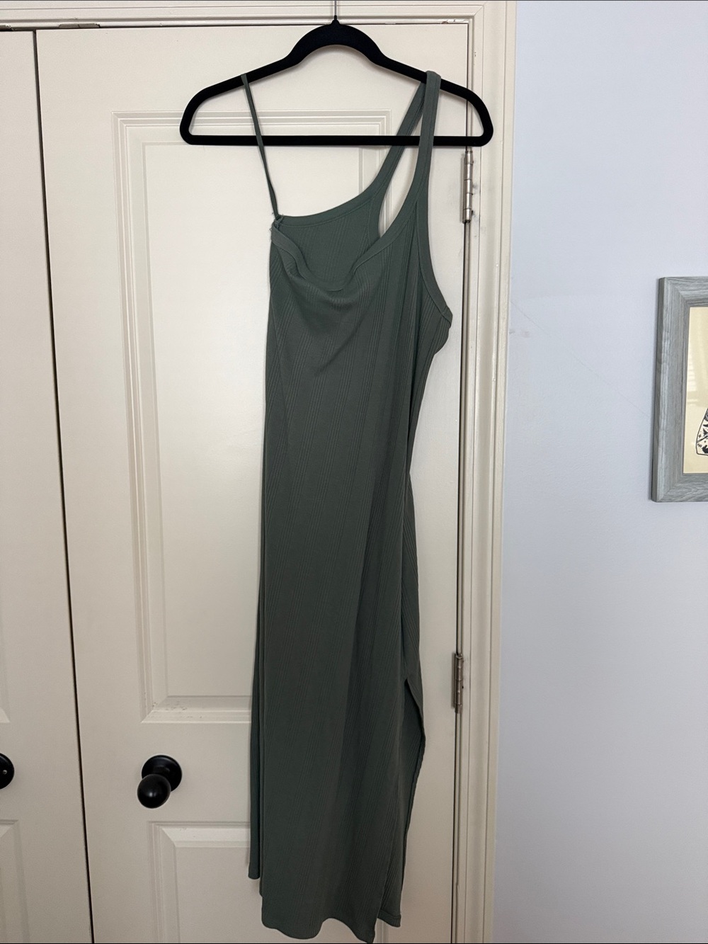 Aerie one shoulder Maxi Dress